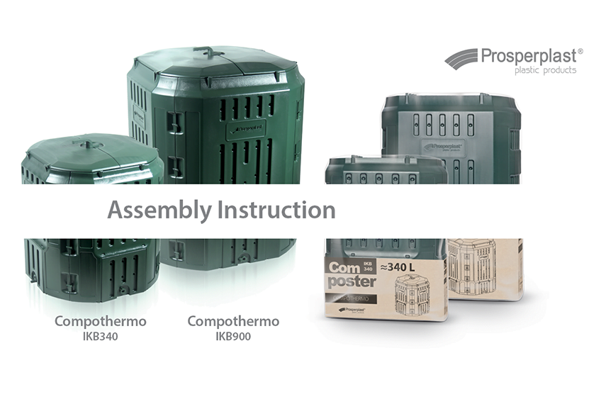 Jak zmontować kompostownik Compothermo IKB340, IKB900?