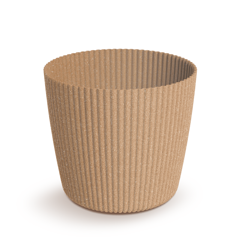 Doniczka Milly Round ECO Wood